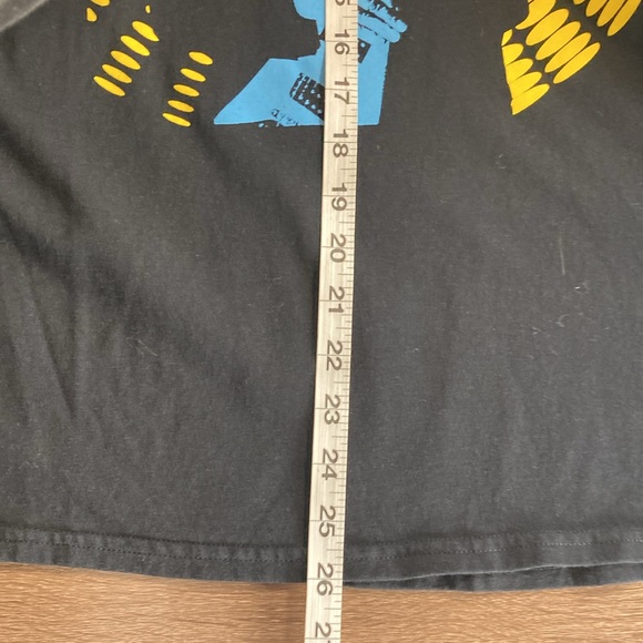 Unisex 2017 Gildan Black Dave Davies Of The Kinks Tour T Shirt - Picture 7 of 8